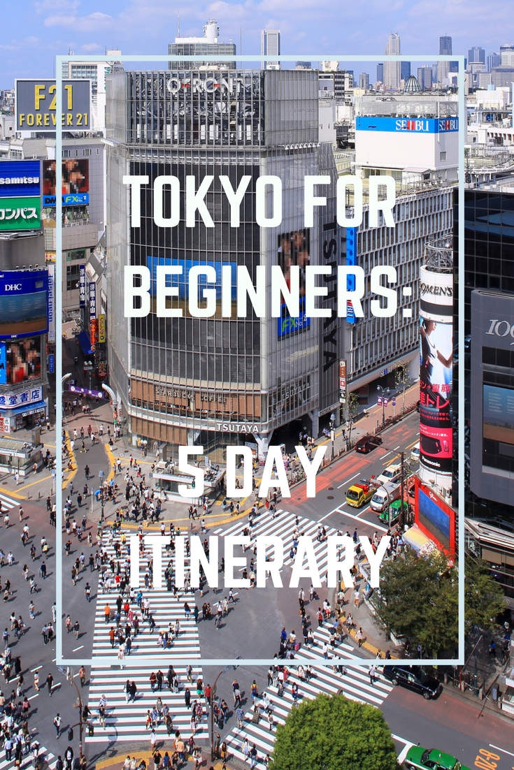 5 day Tokyo itinerary for beginners - How to have the best trip!